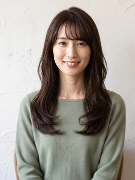 と和 巣鴨 【大人可愛い】くびれレイヤーロング×ツヤショコラ