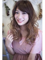 マイルス(MILES)&nbsp;★MILES/ナチュラルグラデほつれミディ★