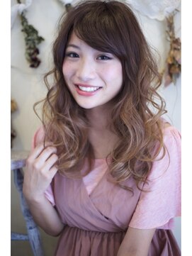 マイルス(MILES) ★MILES/ナチュラルグラデほつれミディ★