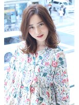 ヘア ルミナス バイ フォルテ(HAIR LUMINAS by FORTE)&nbsp;大人ナチュラルボブミディセンターパートがポイント