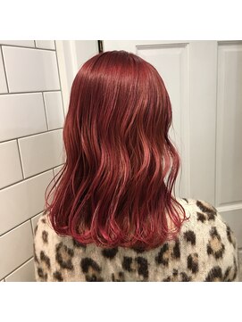 ホーミートウキョウ(HOMIE TOKYO) 渋谷 イルミナカラー×ケアブリーチ×ハイライト×TOKIO