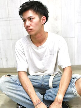 バース(BIRTH) 天神【BIRTH】かき上げツーブロックショートレイヤー　2