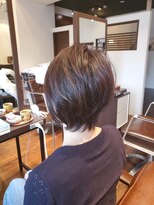 コティエ(cottie)&nbsp;【お客様フォト】ふんわり軽いフェミニンなネオウルフ系ショート