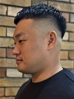 バーバーリング メソッド(BARBERING METHOD) ハイフェード×クロップスタイル