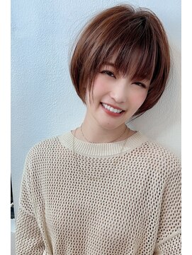 マリアバイアフロート(Maria by AFLOAT) shige）ミストバンググレーベージュエギョモリシアーグレージュ