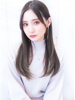 ルーヴル 西宮北口(Louvre)&nbsp;【くすみブルー☆ブルーグレージュ】グレージュカラーロング