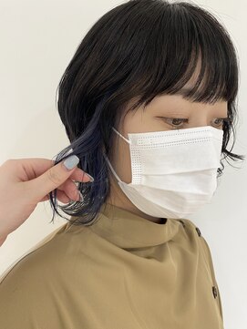 クラリス バイネオ 武蔵小杉(Claris by neo) ウルフ×インナーカラー☆