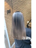 ラフ 難波店(LAFF)&nbsp;#黒髪#ボブルフ#ネビージュ#小顔#ワンレン