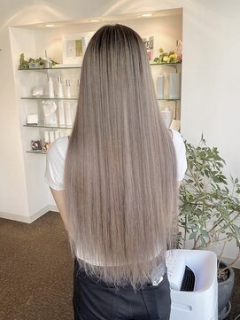 ダブル アンダーバー サロン(W_SALON) 【W_SALON 河原町】ホワイトベージュ/海外ヘア/海外風