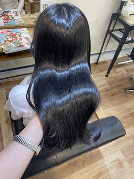 リコバイアフロート(riko by afloat) アッシュブラック/コリアンスタイル/ブルーグレージュ/髪質改善