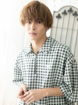 モッズヘアメン 札幌月寒店(mod's hair men) ≪mod's men≫ハイトーンカラー×重めバングで目力UPマッシュa