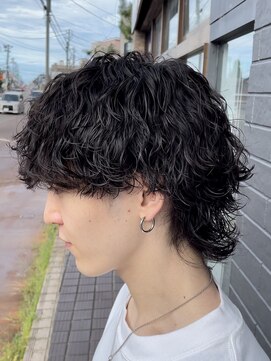 アビー(ABEY) 波巻きスパイラルメンズウルフ