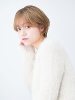 ルクスドレ 新宿(Luxe doree')&nbsp;ハンサム/ボブウルフ/ココアベージュ/シースルーバング/[新宿]