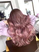 ユートピア(U topia)&nbsp;バレイヤージュ/ピンクカラー/ハイライト