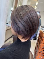 コアフィールフィス(COIFFURE fils)&nbsp;《見附　今町》ブリーチインナーハイライト　ラベンダー