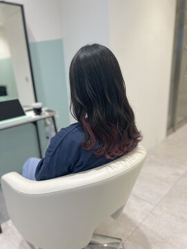 テン(天 ten) インナーカラー/ピンク