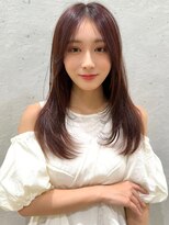 ロンドプランタン 恵比寿(Lond Printemps) 柔らかロングレイヤーカット×ナチュラルショコラブラウンカラー