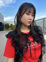 メイカ(MEIKA)&nbsp;【 セミロング × ストレート × インナーカラー 】浅野美紀