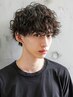 《men's MENU》メンズカット+無造作パーマ ￥9900