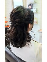 リルイー(Lil.E)&nbsp;ハーフアップ