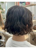 ハードパーマレイヤープードルパーマスパイラルパーマ奥東 巧真