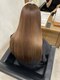ルートヘアー(Root Hair)の写真/クセや広がりを抑え、柔らかく自然なストレートヘアへ♪ダメージレスで、手触り柔らかな理想の仕上がりに☆