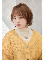リミットバイアフィナー 大宮店(limit by Afinar)&nbsp;ゆるふわ外はねボブ×シナモンベージュ