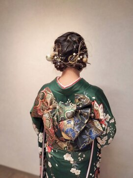 チーモ ハッピー ヘア メイク(CheeMo happy hair make) 成人の日