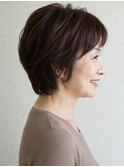70代にオススメ★ふんわりナチュラルショート