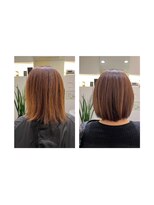 リボーン ヘアーアンドリラックス RE BORN hair&relax 髪質改善カラートリートメント