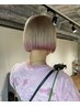 【ナツ指名】カット＋ダブルカラー＋デザイン＋4stepトリートメント