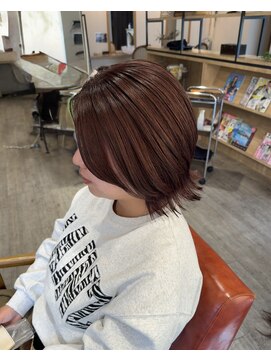 ムクヘア 御幸店(MUKU hair) 春らしくピンクカラーに♪