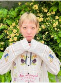 10代20代オン眉ショートボブ外ハネスタイル【ノグチ】