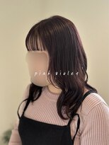 ヘアサロン エスプリ(hair salon esprit)&nbsp;ピンクバイオレット