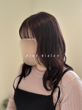 ヘアサロン エスプリ(hair salon esprit) ピンクバイオレット