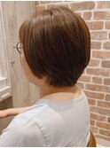 大人かわいい☆ハイライトが映えるボブレイヤー♪白髪ぼかし