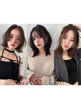 《フェイスレイヤー×小顔》顔周りが【色気】【上品さ】を引き立たせる再現性高いレイヤーカット◎[表参道]