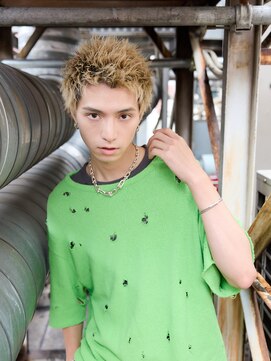 ララルーモ 渋谷公園通り店(LaLarOomo) 抜きっぱなしザクザクスパイキーショート