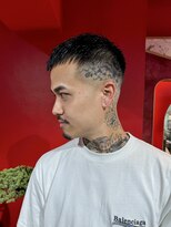 メリケンバーバーショップ トーキョー(MERICAN BARBERSHOP TYO)&nbsp;スパイキーショート/スペインカール/アップバング【嶋壽】279