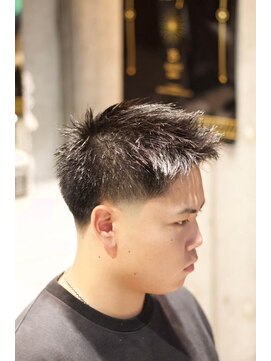 キングスマントーキョー 立川北口店(KINGSMAN TOKYO) アップバング / ツーブロック / スキンフェード 【立川】