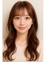 ティータ(teeta)&nbsp;キュート×ピンクベージュロング