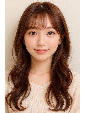 ティータ(teeta) キュート×ピンクベージュロング