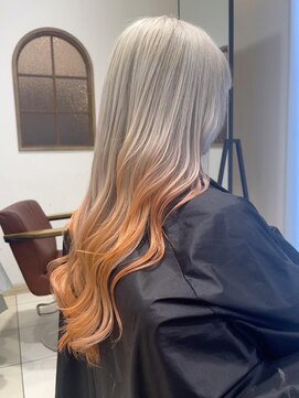 クアトログランシュ ひたちなか店(QUATRO×GranCieux) デザインカラー ひたちなか/ブリーチ/カラー