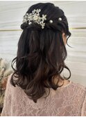 《ゆい》パーティヘアセット