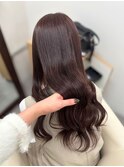 【髪質改善ストレート】縮毛矯正/チョコレートブラウン