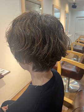 ネイバー(Neighbor) ショートボブ×パーマ