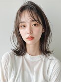 20代30代小顔カット◎透明感カラー×外ハネくびれヘアp浦和