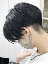 レタッチ バイ フィフス 天神大名(RETOUCH by fifth)&nbsp;渋谷メンズパーマフェザーパーマセンターパートガイルヘアゆるめ