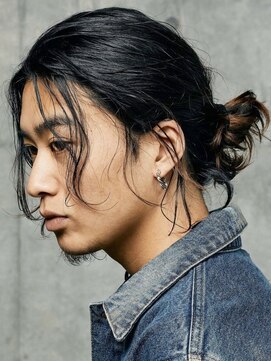 フィフス 神南(fifth) 渋谷ミディアムヘアメンズボブニュアンスサーフカールウルフ◆