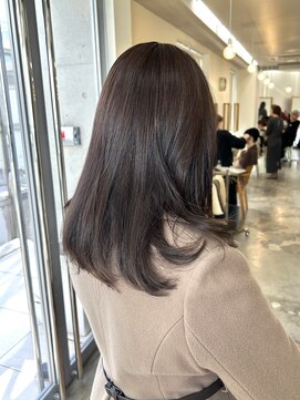 ノンジアミンカラーココアベージュグレーブラウン暗めカラー